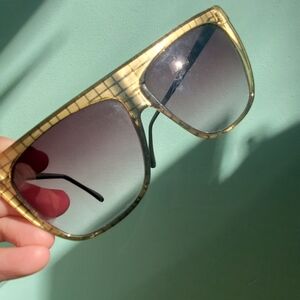 Funky Vintage Gold Sunglasses